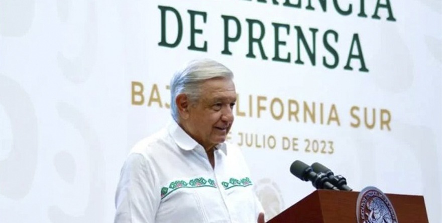 SE AVANZA EN GARANTIZAR LA PAZ Y LA TRANQUILIDAD EN BCS: AMLO