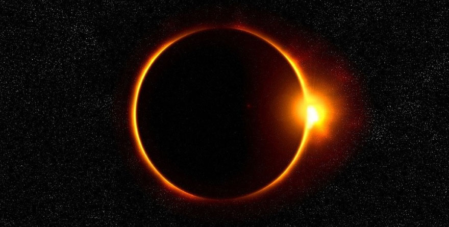 SE ACERCA UN ECLIPSE LLAMADO ARO DE FUEGO