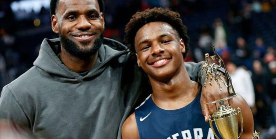 LE DA PARO CARDÍACO AL HIJO DE LEBRON JAMES