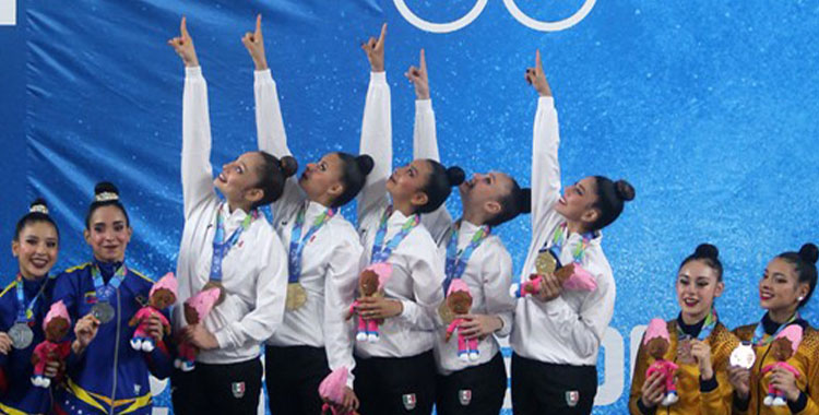 MÉXICO ORO EN GIMNASIA RÍTMICA