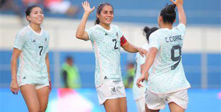 LA SELECCIÓN MEXICANA FEMENIL BUSCA EL ORO AL IGUAL QUE LA VARONIL