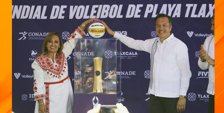 PRESENTAN MUNDIAL DE VOLEIBOL DE PLAYA