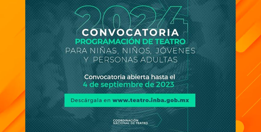 CONVOCATORIA PARA INTEGRAR LA PROGRAMACIÓN DE TEATRO 2024