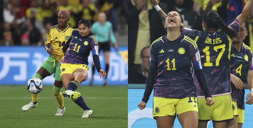 COLOMBIA GANA 1 A 0 A JAMAICA