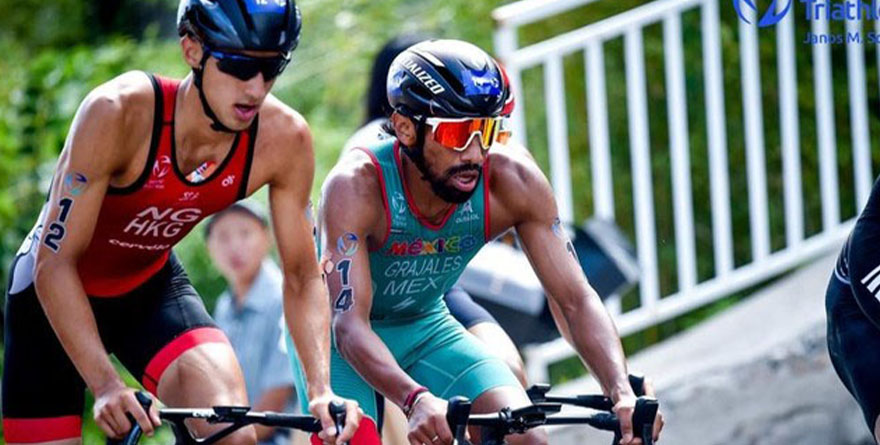 CRISANTO GRAJALES CAMPEÓN MUNDIAL DE TRIATLÓN 2023