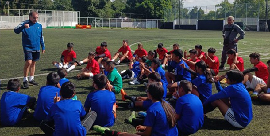 CONCLUYE CLÍNICA DE FUTBOL IMPARTIDA POR MARIO CARRILLO