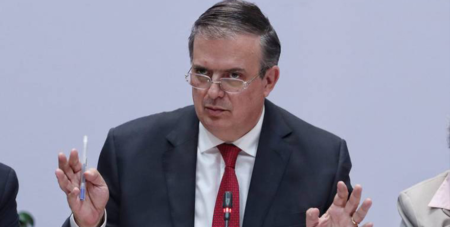 ACUSA EBRARD DESORDEN EN ENCUESTA DE MORENA