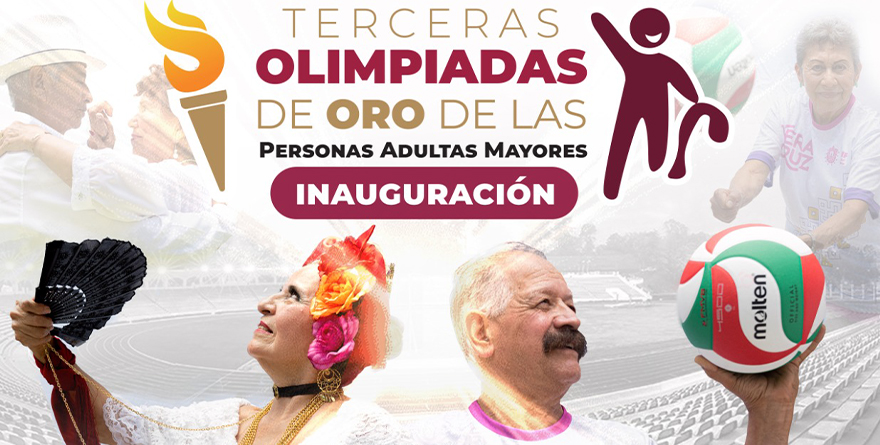 XALAPA SEDE DE LAS OLIMPIADAS DE PERSONAS ADULTAS MAYORES