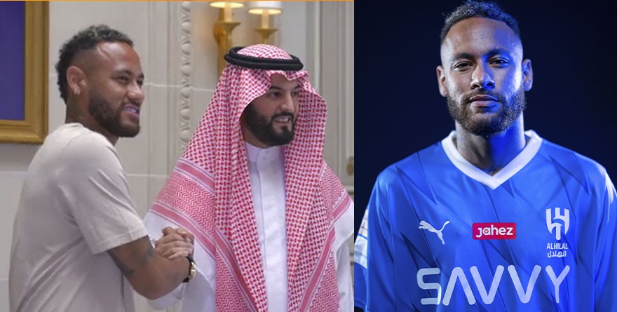 NEYMAR, DE PARÍS A ARABIA