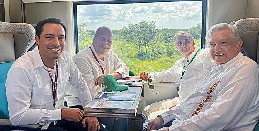 RUEDA TREN MAYA 156 KILÓMETROS