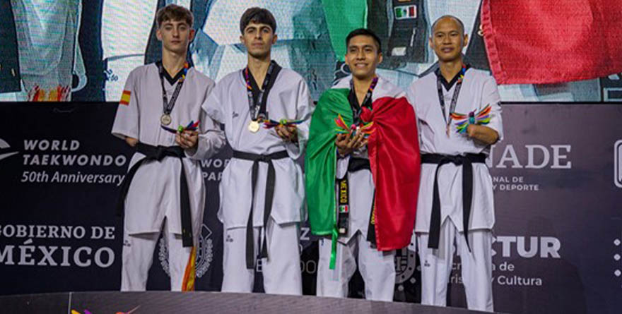 MÉXICO LOGRA 6 MEDALLAS EN GRAND PRIX DE TAEKWONDO