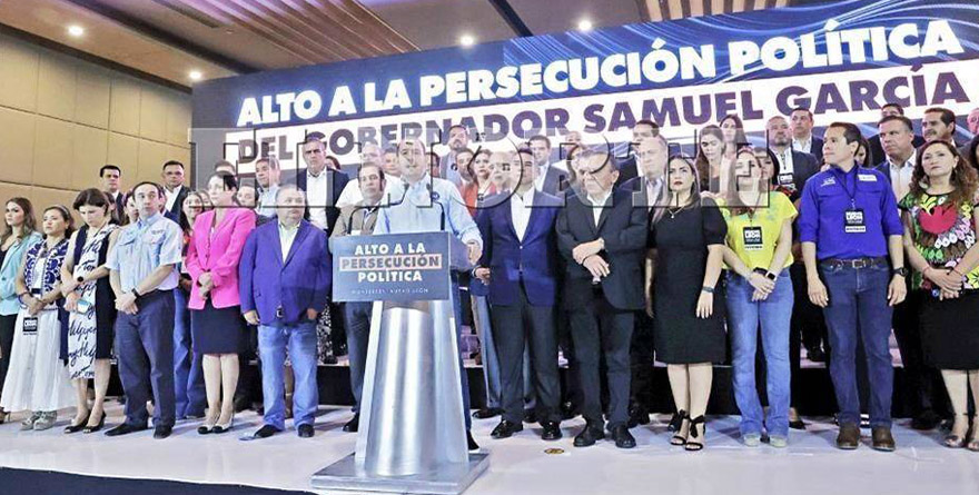 ARMAN PAN-PRI-PRD BLOQUE CONTRA SAMUEL GARCÍA