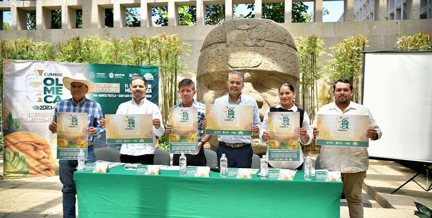 PRESENTAN 2ª CUMBRE OLMECA