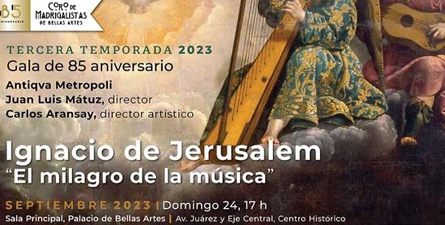 CORO DE MADRIGALISTAS CELEBRARÁ SU 85 ANIVERSARIO