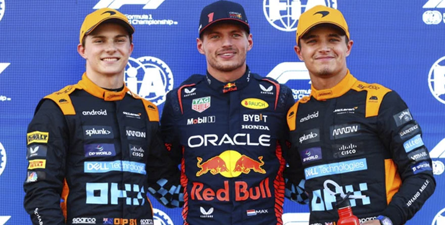 VERSTAPPEN CONSIGUE LA POLE EN JAPÓN; CHECO SALDRÁ QUINTO