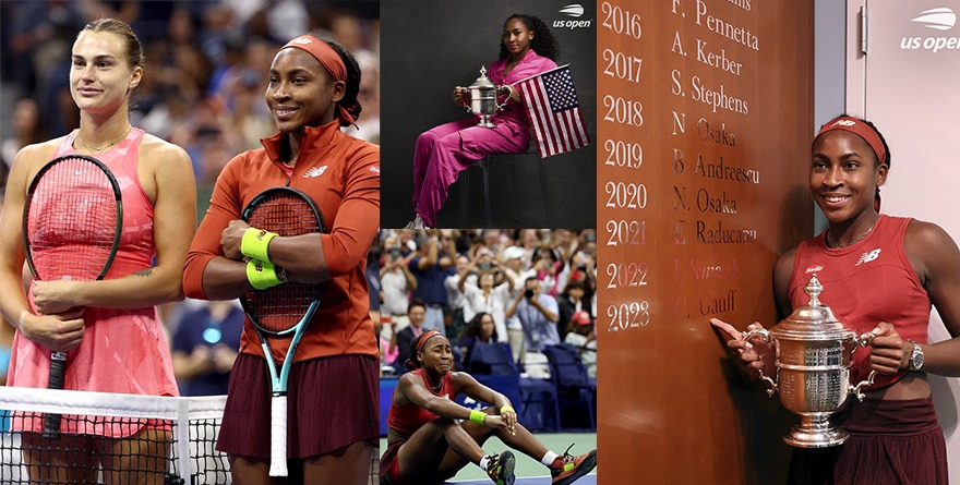 COCO GAUF LA CAMPEONA MÁS JOVEN DEL US OPEN