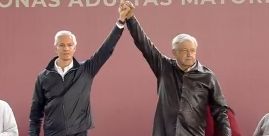 ES UN HONOR… CONTAR CON SU PRESENCIA, DICE DEL MAZO A AMLO