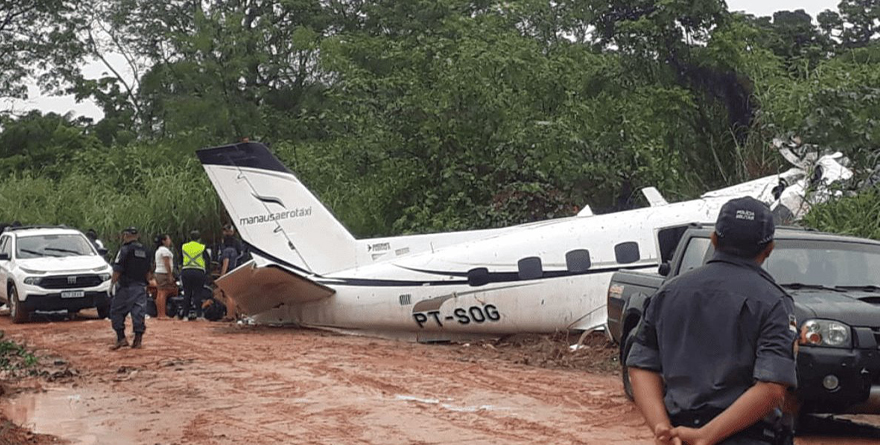 MUEREN 14 PERSONAS EN ACCIDENTE AÉREO EN AMAZONAS