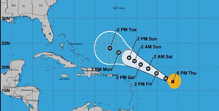 HURACÁN LEE ES CATEGORÍA 5 VA AL CARIBE