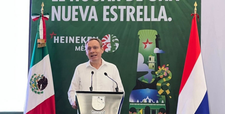 INVERTIRÁ HEINEKEN 8,700 MDP EN NUEVA PLANTA EN YUCATÁN