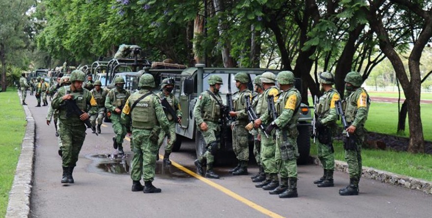 VAN 1500 NUEVOS MILITARES A GUANAJUATO