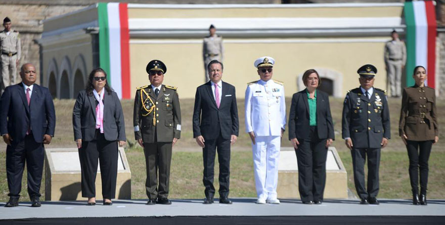 HONRA VERACRUZ MEMORIA DE LOS NIÑOS HÉROES