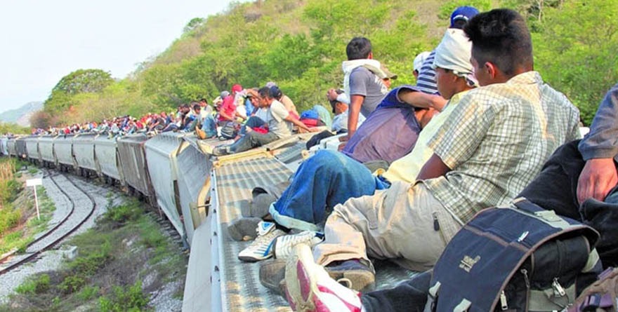 FRENA A TRENES CRISIS MIGRANTE