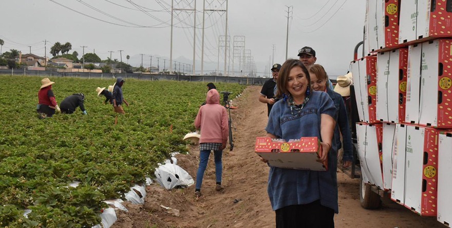 MÉXICO NO PUEDE TRATAR MAL A LOS MIGRANTES: XÓCHITL GÁLVEZ