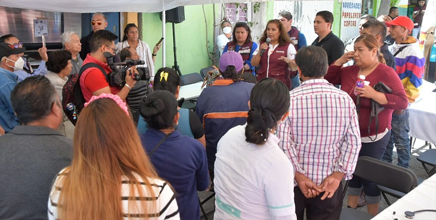 CON SERVICIOS DE SALUD GRATUITOS, LUZ MA HERNÁNDEZ RECORRE ECATEPEC