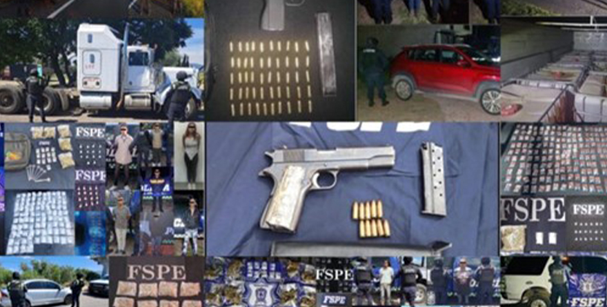 ASEGURAN ARMAS 11 MIL 460 DOSIS DE DROGA