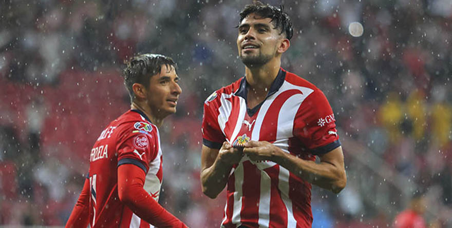 CHIVAS GOLEA AL ATLAS 4 A 1