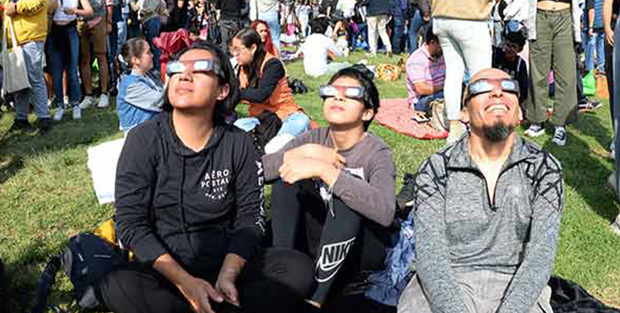 ECLIPSE ANULAR DE SOL EN CIUDAD UNIVERSITARIA