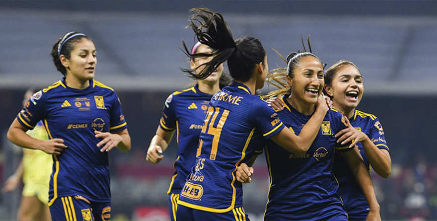 GOLEA TIGRES AL AMÉRICA EN LA IDA DE LA FINAL FEMENIL