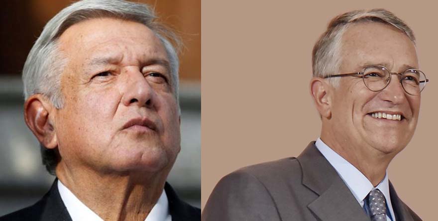 CHOCAN AMLO Y SALINAS PLIEGO POR IMPUESTOS