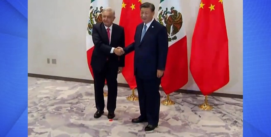 SE REÚNE AMLO CON XI JINPING EN SAN FRANCISCO