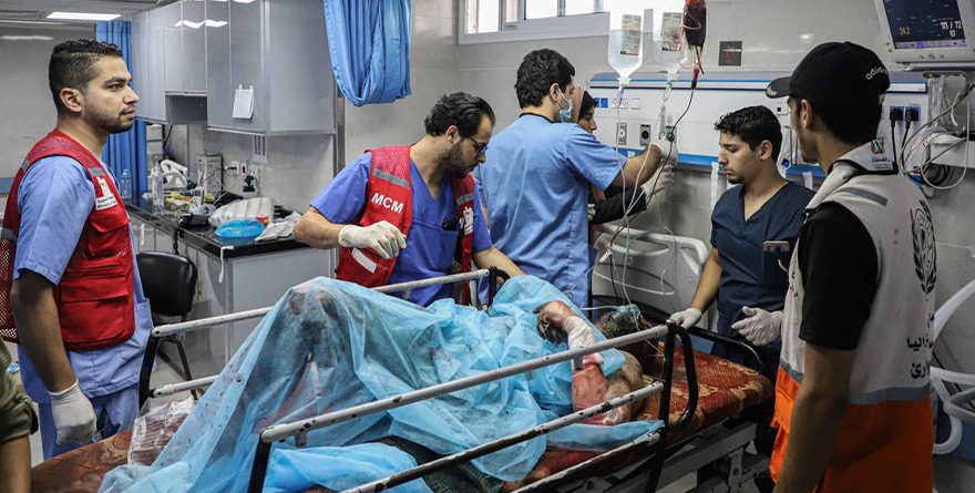 SÓLO QUEDA UN HOSPITAL EN SERVICIO EN GAZA: ONU