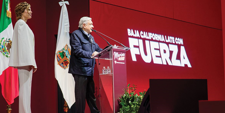 LA GOBERNADORA CELEBRÓ LOS COMPROMISOS DE AMLO CON LOS BAJACALIFORNIANOS