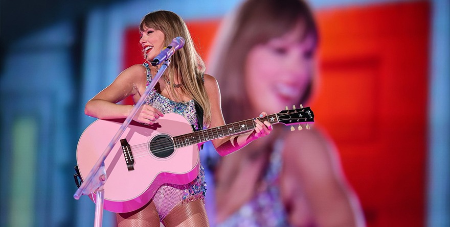 ES TAYLOR SWIFT LA ARTISTA DEL AÑO DE APPLE MUSIC