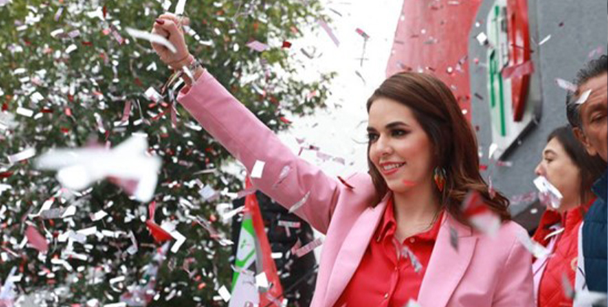 LAURA HARO SE REGISTRÓ COMO PRECANDIDATA A GOBERNADORA DE JALISCO