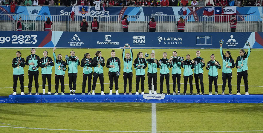 MÉXICO GANÓ EL ORO AL VENCER A CHILE