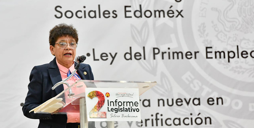 PRESENTA SILVIA BARBERENA 2º INFORME LEGISLATIVO Y SOCIAL