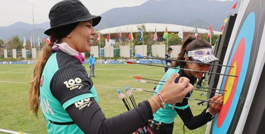 TIRO CON ARCO FEMENIL A LA FINAL PANAMERICANA