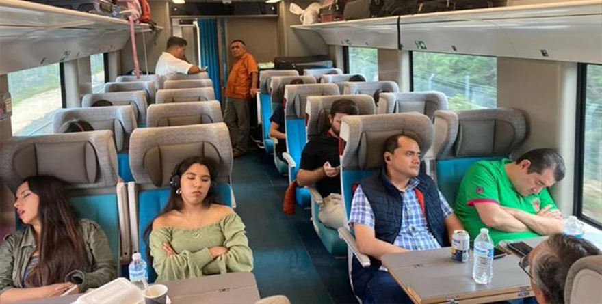 CRÓNICA/ FASTIDIO Y SUEÑO EN EL TREN MAYA