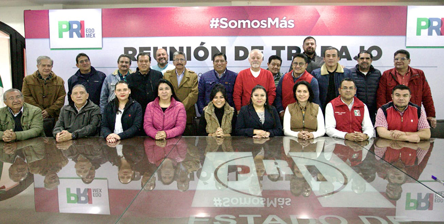 CIERRA FILAS EL PRIISMO MEXIQUENSE PARA ENCARAR LOS RETOS DEL 2024