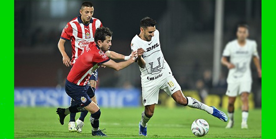 BAILA PUMAS A LAS CHIVAS