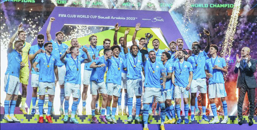 MANCHESTER CITY, CAMPEÓN DEL MUNDO TRAS GOLEAR A FLUMINENSE