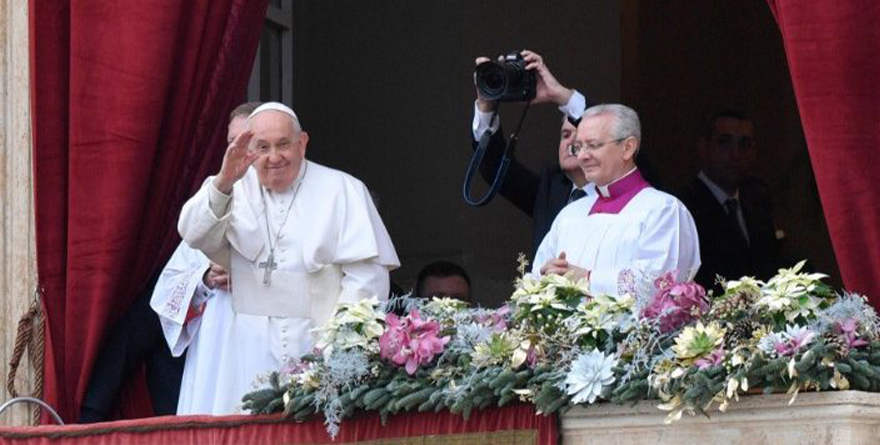 PAZ PARA TIERRA SANTA: PAPA FRANCISCO