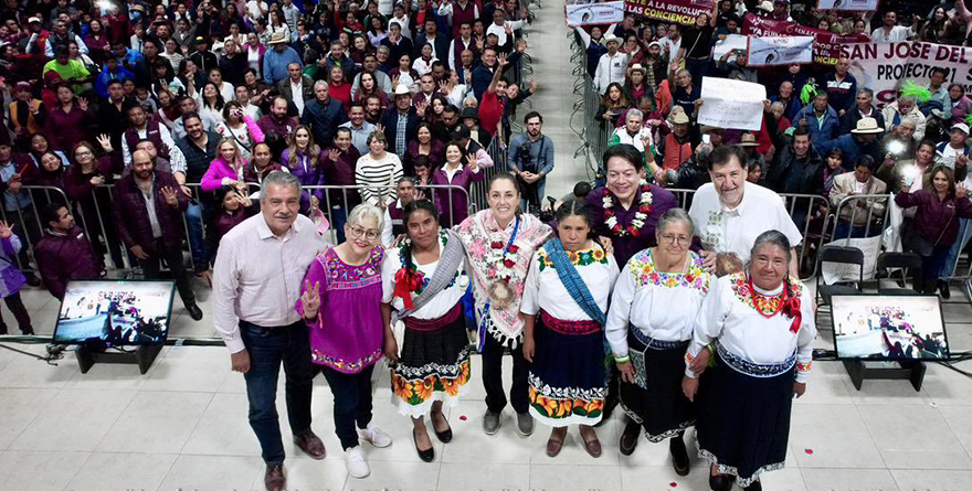 SHEINBAUM, EN DESACUERDO POR IMPOSICIÓN DE INTERINO EN NUEVO LEÓN