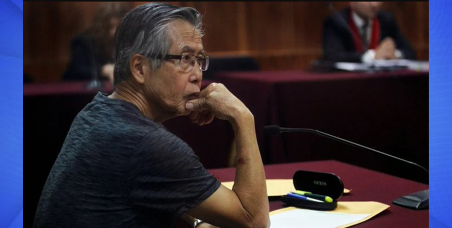 SALE DE PRISIÓN EL EXPRESIDENTE PERUANO FUJIMORI