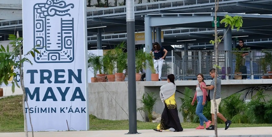 SUSPENDEN EN VACACIONES EL TREN MAYA